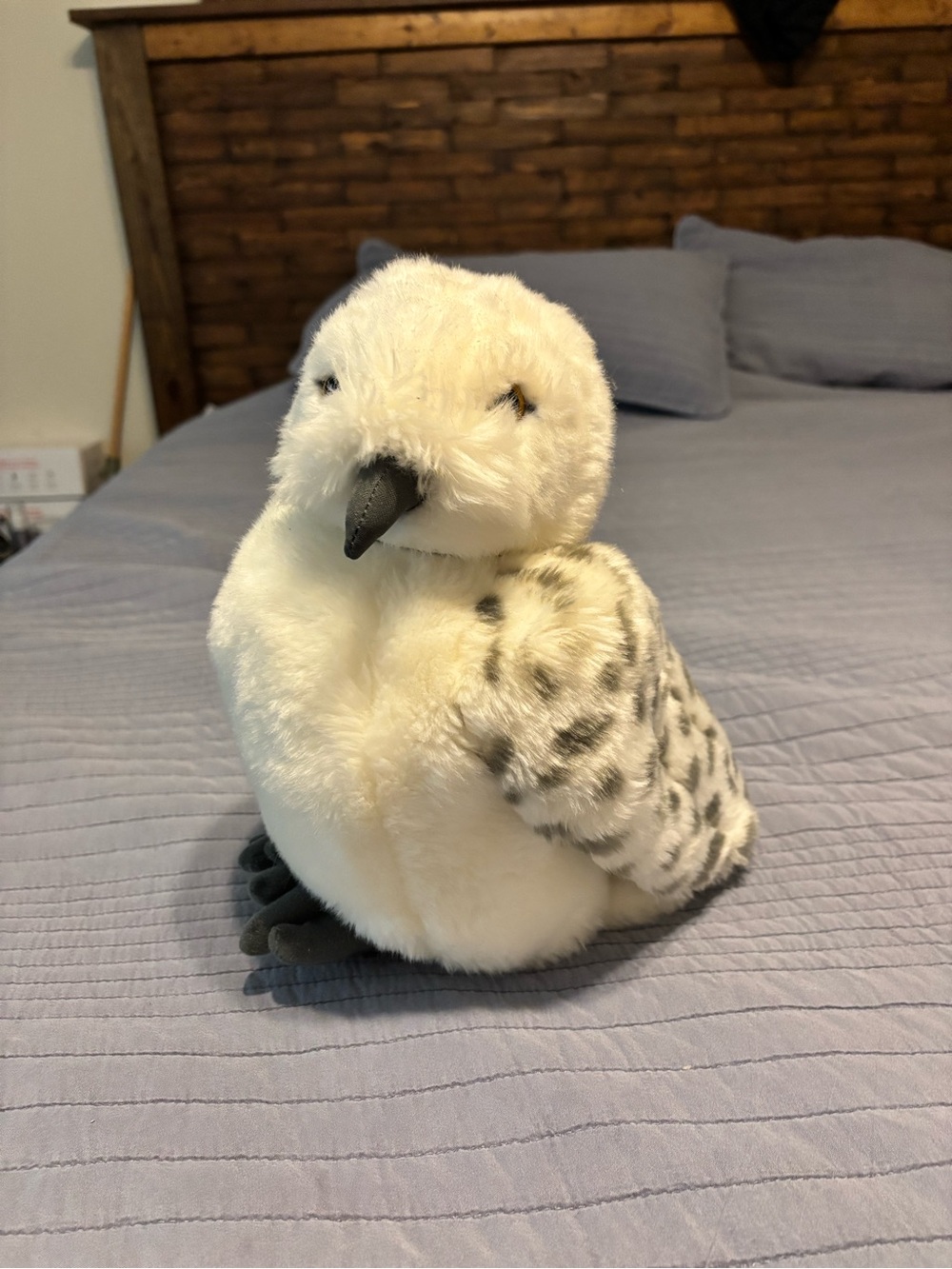 Harry Potter Hedwig, puppet from Universal Studios- White and Gray